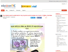 Tablet Screenshot of educacontic.es